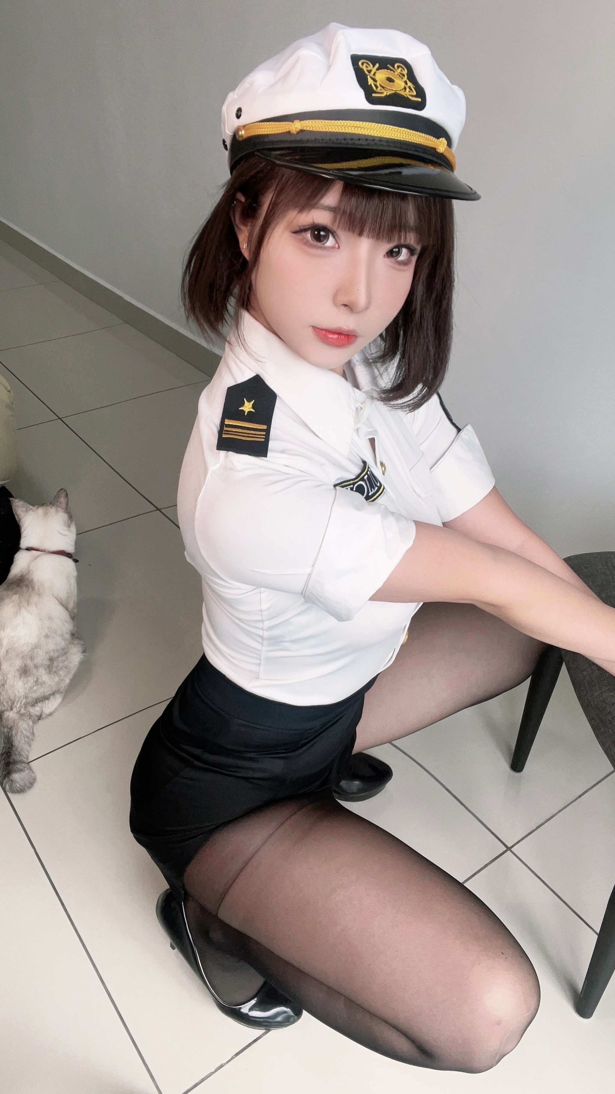 yuuhui玉汇 - NO.072 (Kokuhui) 坏坏女警[48P2V]-XikXak